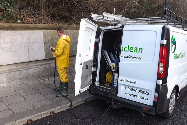 EnvoClean Jet Washing Vehicle Cleaning Concrete Service